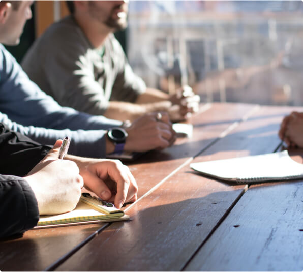 Conference Table Discussion